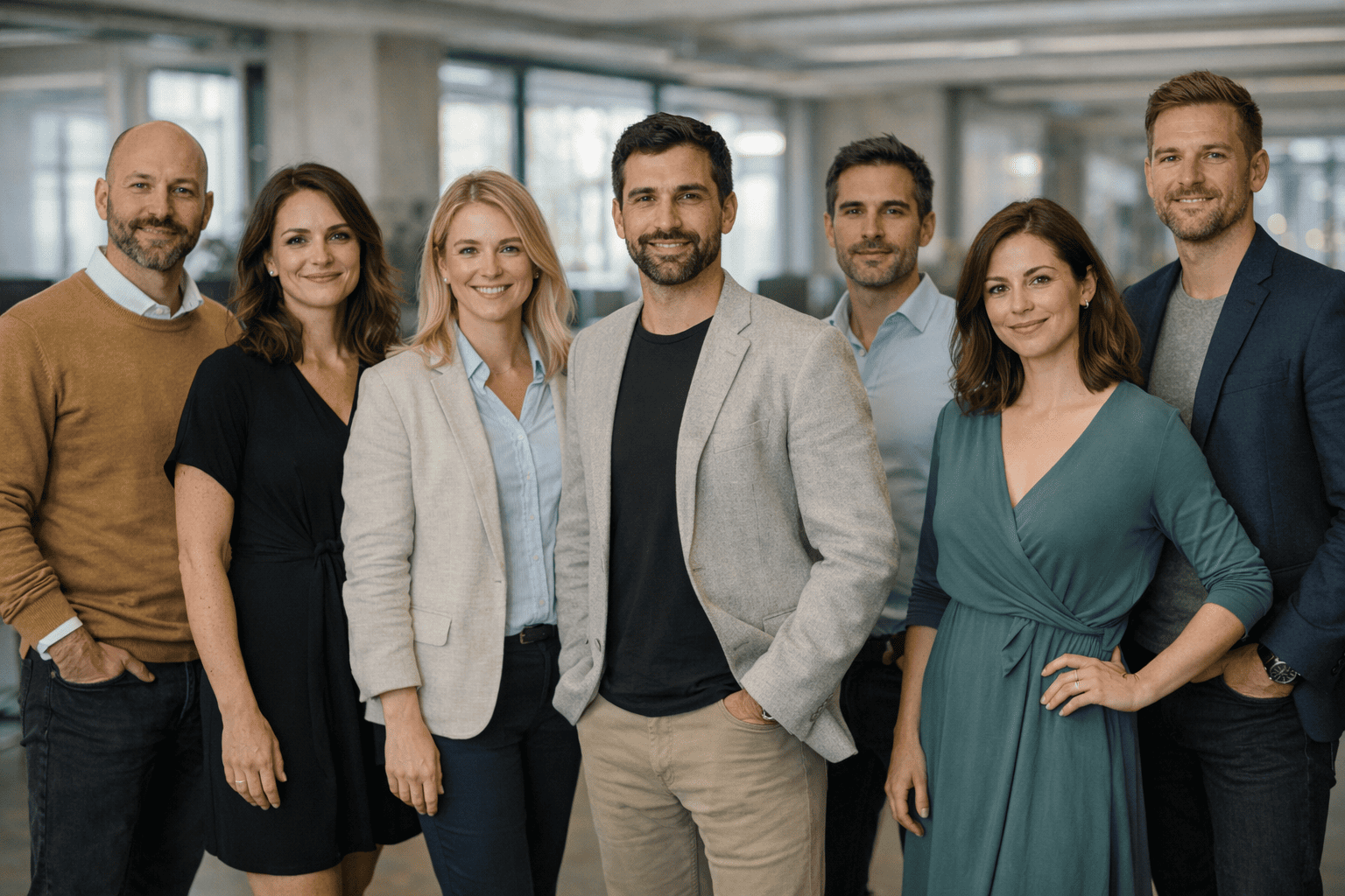 Team working on AI trading platform — Vast Kapitstad